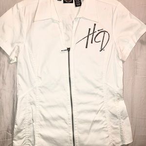 Harley Davidson Rhinestone Top